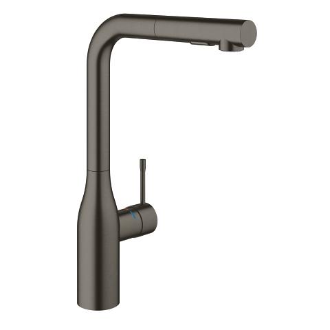 Grohe Essence New køkkenarmatur m/udtræk - Børstet hard graphite Grohe Essence New køkkenarmatur m/udtræk - Børstet hard graphite