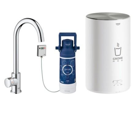 Grohe Red II Mono armatur m/3 l. beholder og C-tud Grohe Red II Mono armatur m/3 l. beholder og C-tud