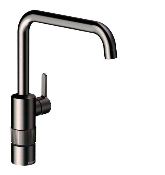 Damixa Silhouet Instant kogende køkkenarmatur - Børstet grafitgrå Damixa Silhouet Instant kogende køkkenarmatur - Børstet grafitgrå
