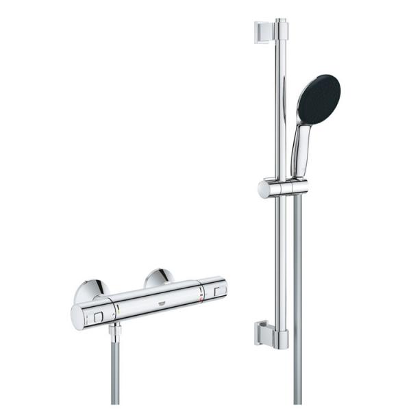 Grohe Precision Start komplet brusesystem m/termostat Grohe Precision Start komplet brusesystem m/termostat