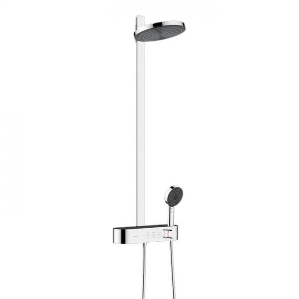 hansgrohe Pulsify S 260 Showerpipe 2jet m/ShowerTablet Select 400 EcoSmart - Krom