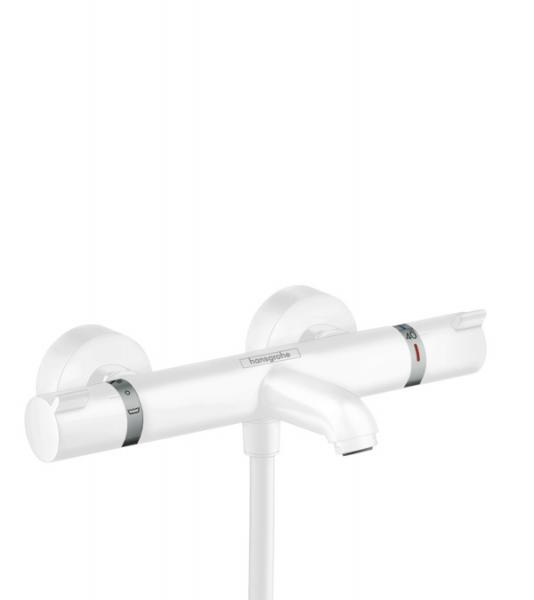 hansgrohe Ecostat Comfort termostat til brus/kar - Mat hvid