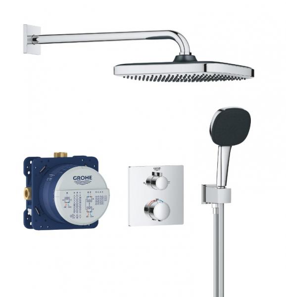 Grohe Precision Cube komplet brusesystem til indbygning Grohe Precision Cube komplet brusesystem til indbygning