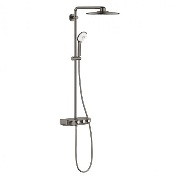 GROHE Euphoria SmartControl 310 Duo brusesystem - B&oslash;rstet hard graphite