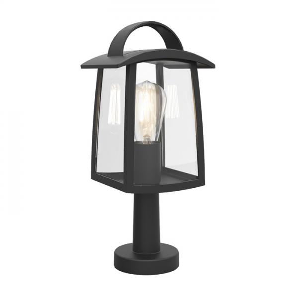 Lutec Tradition Kelsey udendørslanterne - Mat sort