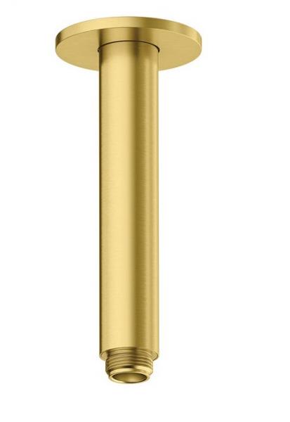 Damixa loftmonteret brusearm (150mm) - Børstet messing Damixa loftmonteret brusearm (150mm) - Børstet messing