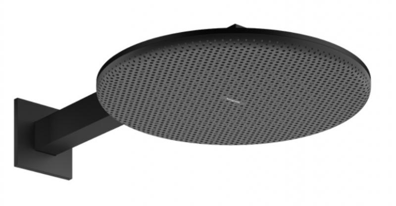 HG Raindance Alive S Hovedbruser 300 2jet EcoSmart med bruserbøjning - Mat sort