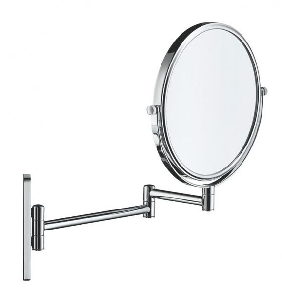 Duravit D-Code makeupspejl m/3x forstørrelse - Krom Duravit D-Code makeupspejl m/3x forstørrelse - Krom