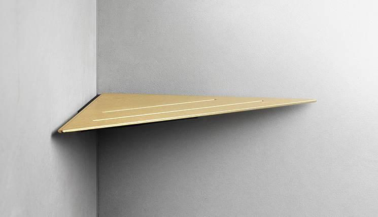 Unidrain ReFrame hjørnehylde - Messing Unidrain ReFrame hjørnehylde - Messing