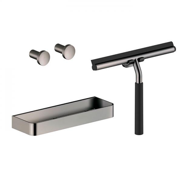 Damixa Zen pakke til bruseren - Børstet grafitgrå Damixa Zen pakke til bruseren - Børstet grafitgrå