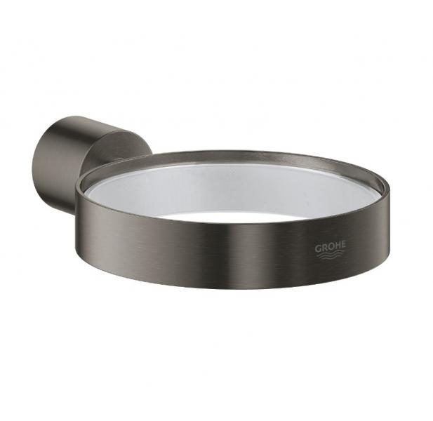 Grohe Atrio holder til sæbeskål - Børstet hard graphite Grohe Atrio holder til sæbeskål - Børstet hard graphite