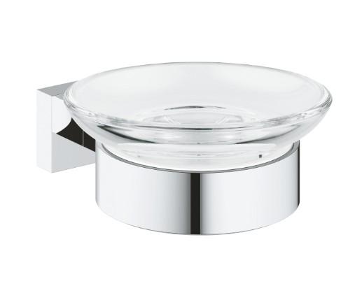 Grohe Essentials Cube Sæbeskål med holder Grohe Essentials Cube Sæbeskål med holder