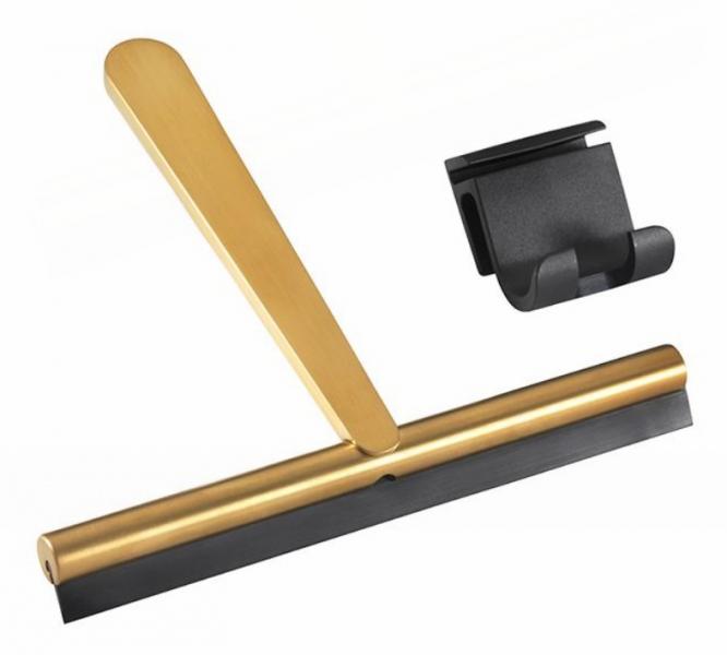 Pressalit Style badskraber - Børstet messing Pressalit Style badskraber - Børstet messing