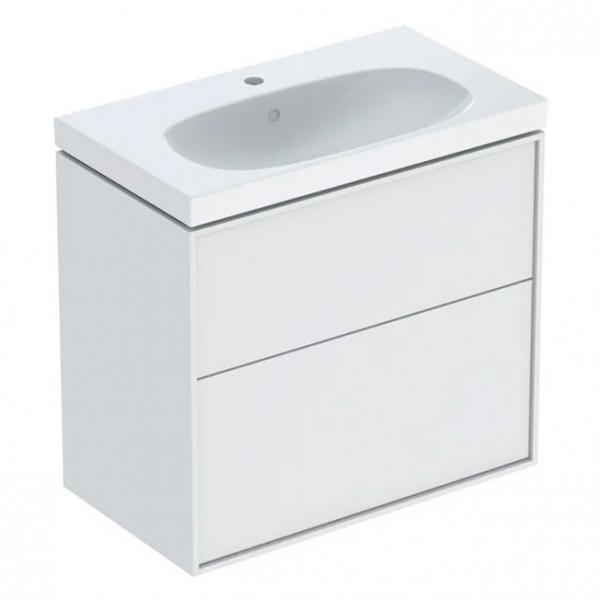 Ifö Sense Art 75 kompakt møbelsæt m/2 skuffer - Mat hvid Ifö Sense Art 75 kompakt møbelsæt m/2 skuffer - Mat hvid