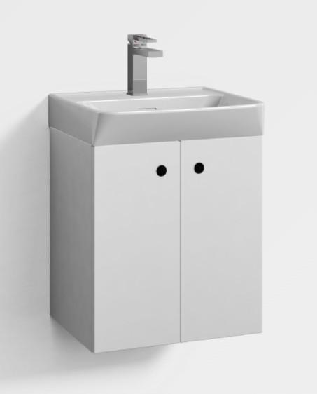 Svedbergs Intro 45 møbelsæt - Mat hvid Svedbergs Intro 45 møbelsæt - Mat hvid