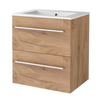 Sanibell Basicline møbelsæt 60 m/greb - Whiskey eg Sanibell Basicline møbelsæt 60 m/greb - Whiskey eg