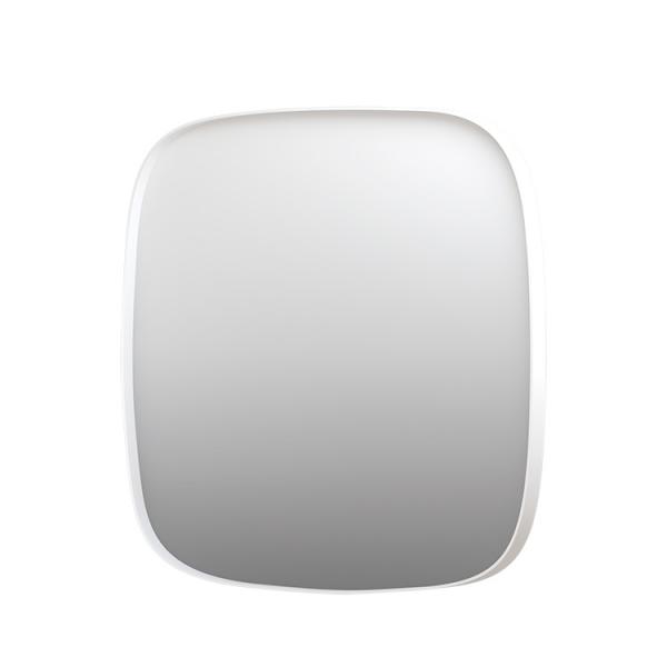 Sanibell Ink SP29 superellipse spejl m/ramme 100 x 100 cm - Mat hvid Sanibell Ink SP29 superellipse spejl m/ramme 100 x 100 cm - Mat hvid