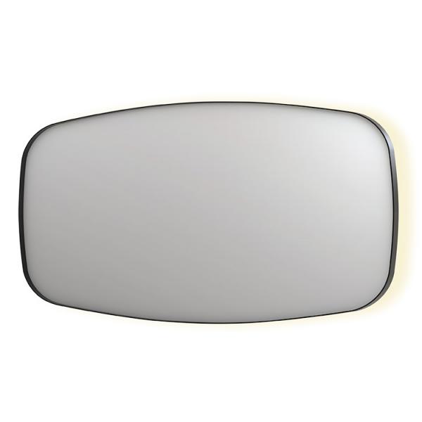 Sanibell Ink SP30 superellipse spejl m/backlight, varme og sensor 160 x 80 cm - Mat sort Sanibell Ink SP30 superellipse spejl m/backlight, varme og sensor 160 x 80 cm - Mat sort