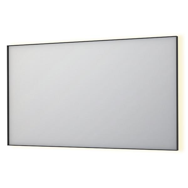 Sanibell Ink SP32 firkantet spejl m/backlight, varme og sensor 140 x 80 cm - Mat sort Sanibell Ink SP32 firkantet spejl m/backlight, varme og sensor 140 x 80 cm - Mat sort