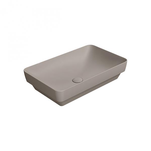 GSI Pura 60 fritstående bowlevask - Firkantet - Uden overløb - Tortora