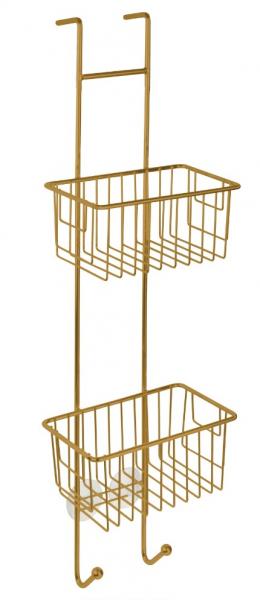 House steel brusehylde til bruseniche - Poleret messing House steel brusehylde til bruseniche - Poleret messing