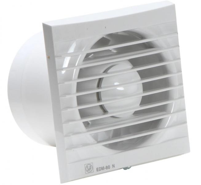 Thermex EDM 80 badeværelsesventilator (standard model) 230V, hvid Thermex EDM 80 badeværelsesventilator (standard model) 230V, hvid