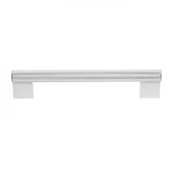 Beslagsboden B6511 m&oslash;belgreb m/crystal cut detaljer - Krom