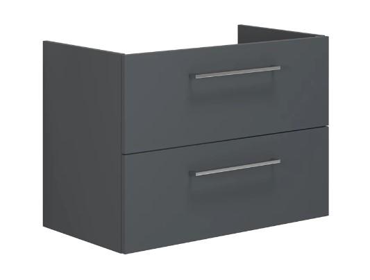 Dansani Mido+ 80 vaskeskab m/skuffer - Grå mat Dansani Mido+ 80 vaskeskab m/skuffer - Grå mat