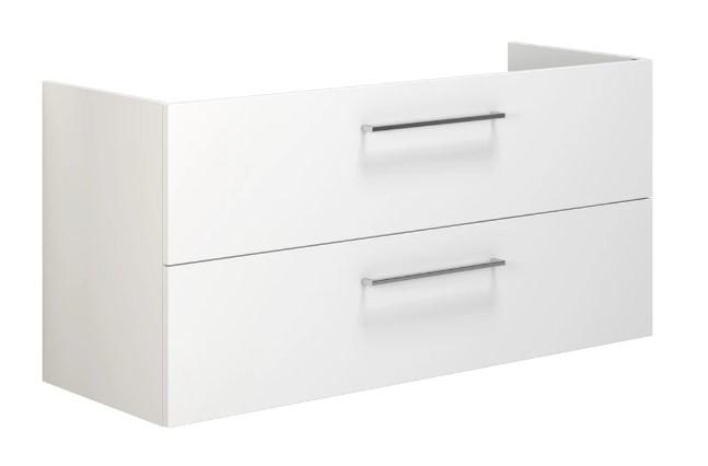 Dansani Mido+ 120 vaskeskab m/skuffer - Hvid mat Dansani Mido+ 120 vaskeskab m/skuffer - Hvid mat