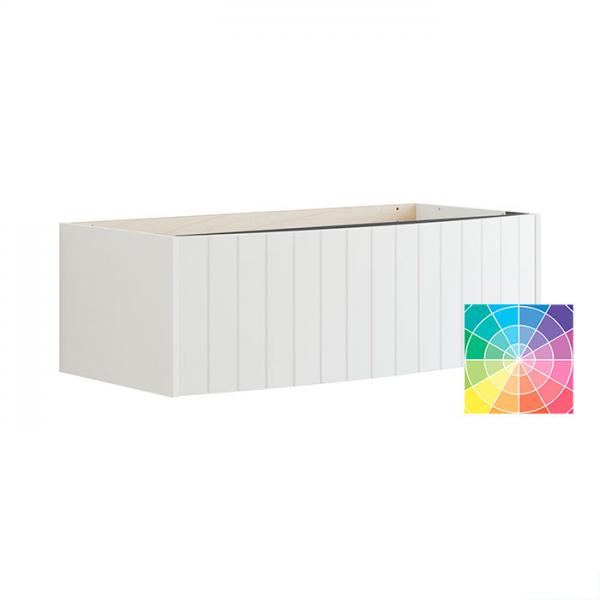 Dansani Luna Vintage 100 vaskeskab m/skuffe og riller - Valgfri farve Dansani Luna Vintage 100 vaskeskab m/skuffe og riller - Valgfri farve