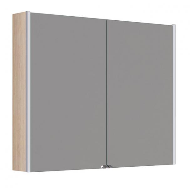 Dansani Ambi spejlskab 100 m/lodret lys og lysstyring - Lys eg Dansani Ambi spejlskab 100 m/lodret lys og lysstyring - Lys eg