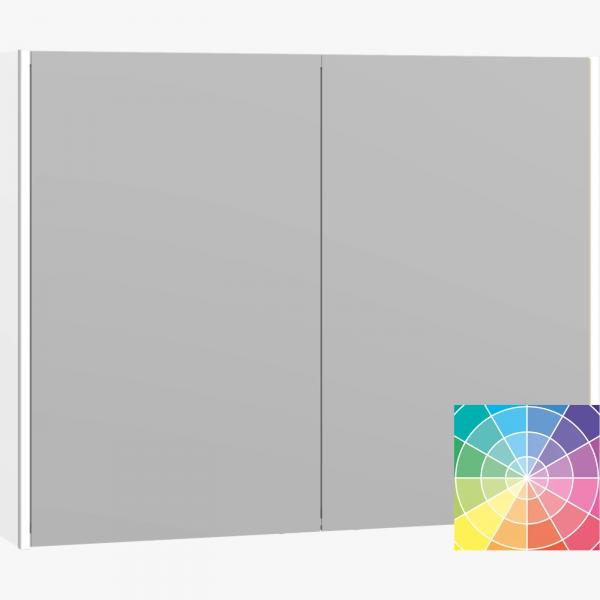 Dansani Ambi spejlskab 100 m/lodret lys og lysstyring - Valgfri farve Dansani Ambi spejlskab 100 m/lodret lys og lysstyring - Valgfri farve