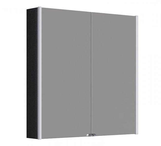 Dansani Ambi spejlskab 80 m/lodret lys og lysstyring - Eg noir Dansani Ambi spejlskab 80 m/lodret lys og lysstyring - Eg noir