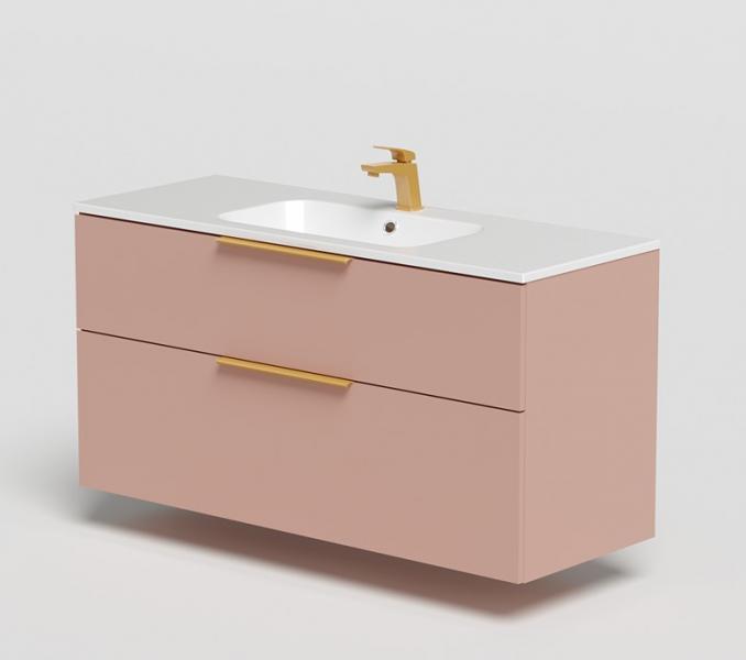 Strømberg Altus 120 vaskeskab - Rosa