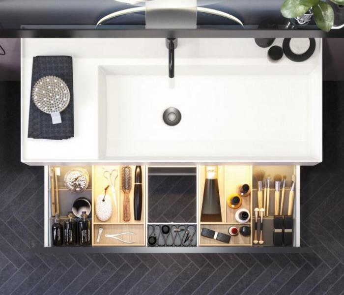 Dansani Skuffeindretningspakke topskuffe 100/120D*44