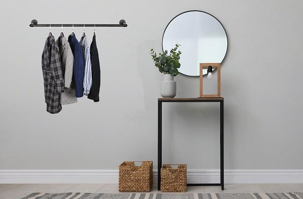 Simple Racks Brooklyn væghængt bøjlestang - 111 x 34 CM Simple Racks Brooklyn væghængt bøjlestang - 111 x 34 CM