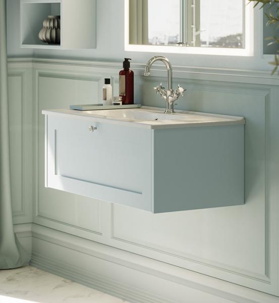 Dansani Luna Classic 80 møbelsæt m/Kantate vask og skuffe - Valgfri farve Dansani Luna Classic 80 møbelsæt m/Kantate vask og skuffe - Valgfri farve