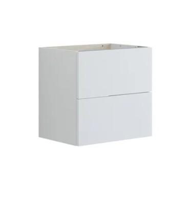 Dansani Luna vaskeskab 50x48 m/skuffer - Hvid mat Dansani Luna vaskeskab 50x48 m/skuffer - Hvid mat