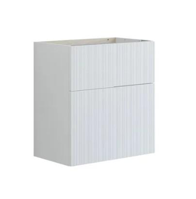 Dansani Luna vaskeskab 60x64 m/skuffer - Hvid mat/riflet Dansani Luna vaskeskab 60x64 m/skuffer - Hvid mat/riflet