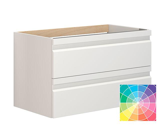 Dansani Luna vaskeskab 80*48 m/skuffer - Valgfri farve Dansani Luna vaskeskab 80*48 m/skuffer - Valgfri farve