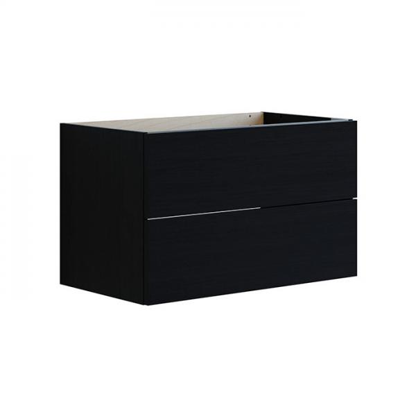 Dansani Luna Urban vægskab 80x48 - Sort eg Dansani Luna Urban vægskab 80x48 - Sort eg