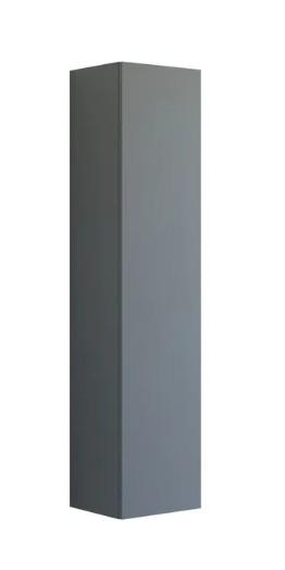 Dansani Luna Urban højskab 40 - Venstrehængslet - Grå mat