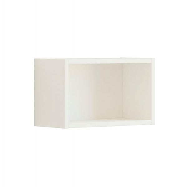 Dansani Luna åben hylde 40 x 19 cm - Hvid mat