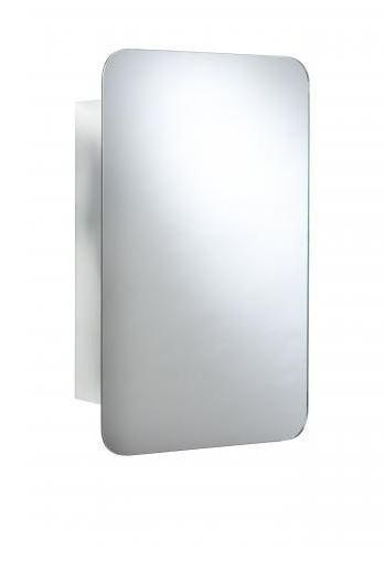 Hefe Medway spejlskab med skydelåge - Rustfrit stål Hefe Medway spejlskab med skydelåge - Rustfrit stål