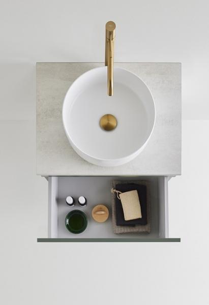 Hafa Haze 60 møbelpakke m/bowlevask - Mat grøn Hafa Haze 60 møbelpakke m/bowlevask - Mat grøn