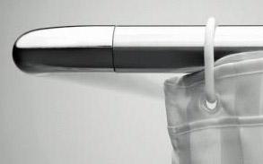 Ridder Eco universal badeforhængsstang - Krom Ridder Eco universal badeforhængsstang - Krom