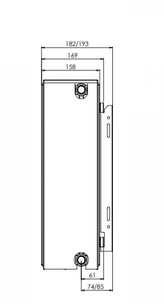 Unite Compact T33-400-400 mm - 7 kvm Unite Compact T33-400-400 mm - 7 kvm