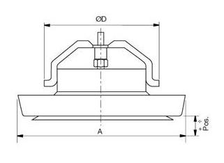 Lindab Indblæsningsventil KIR uden ramme stål - Ø100 Lindab Indblæsningsventil KIR uden ramme stål - Ø100