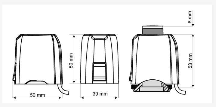 Uponor Vario S telestat 24V NC Uponor Vario S telestat 24V NC