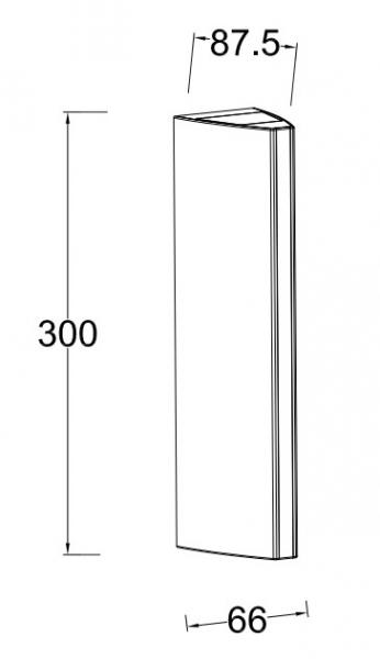 Lutec Architectural Leo udendørslampe til væg - Mat sort Lutec Architectural Leo udendørslampe til væg - Mat sort